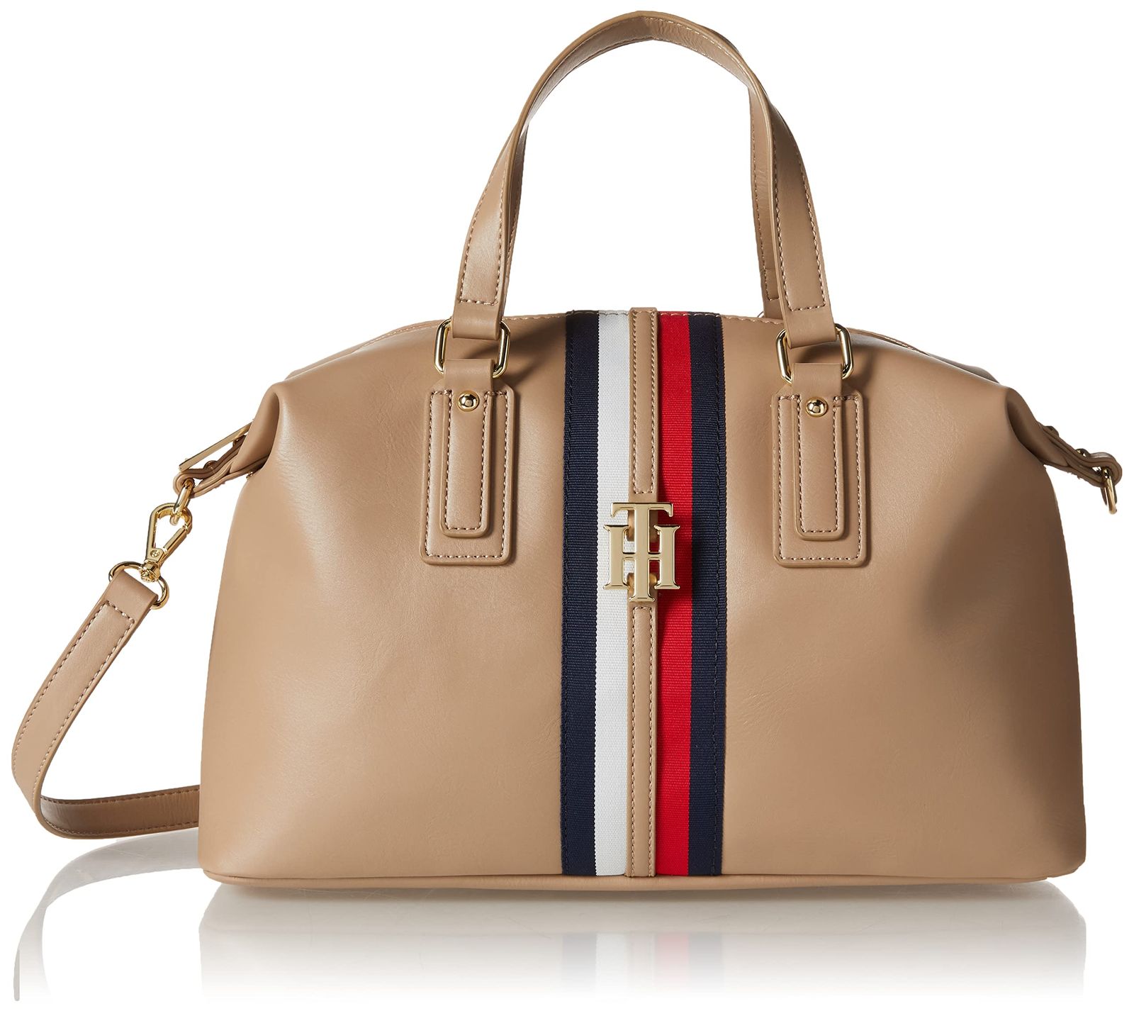Tommy Hilfiger サッチェルバッグ Jaden Satchel Crossbody Bag シャーウッドタン