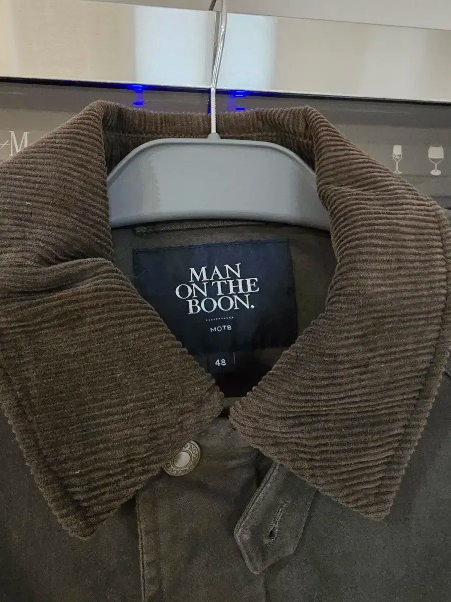 マン オン ザ ブーン コーデュロイ カラ ジャケット 48サイズ