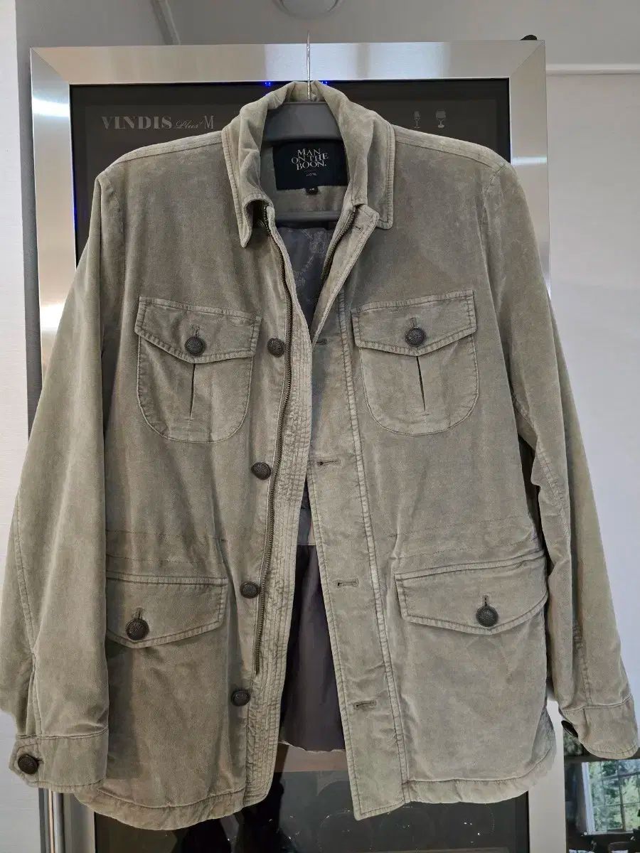 マン オン ザ ブーン スウェード ジャケット 48サイズ