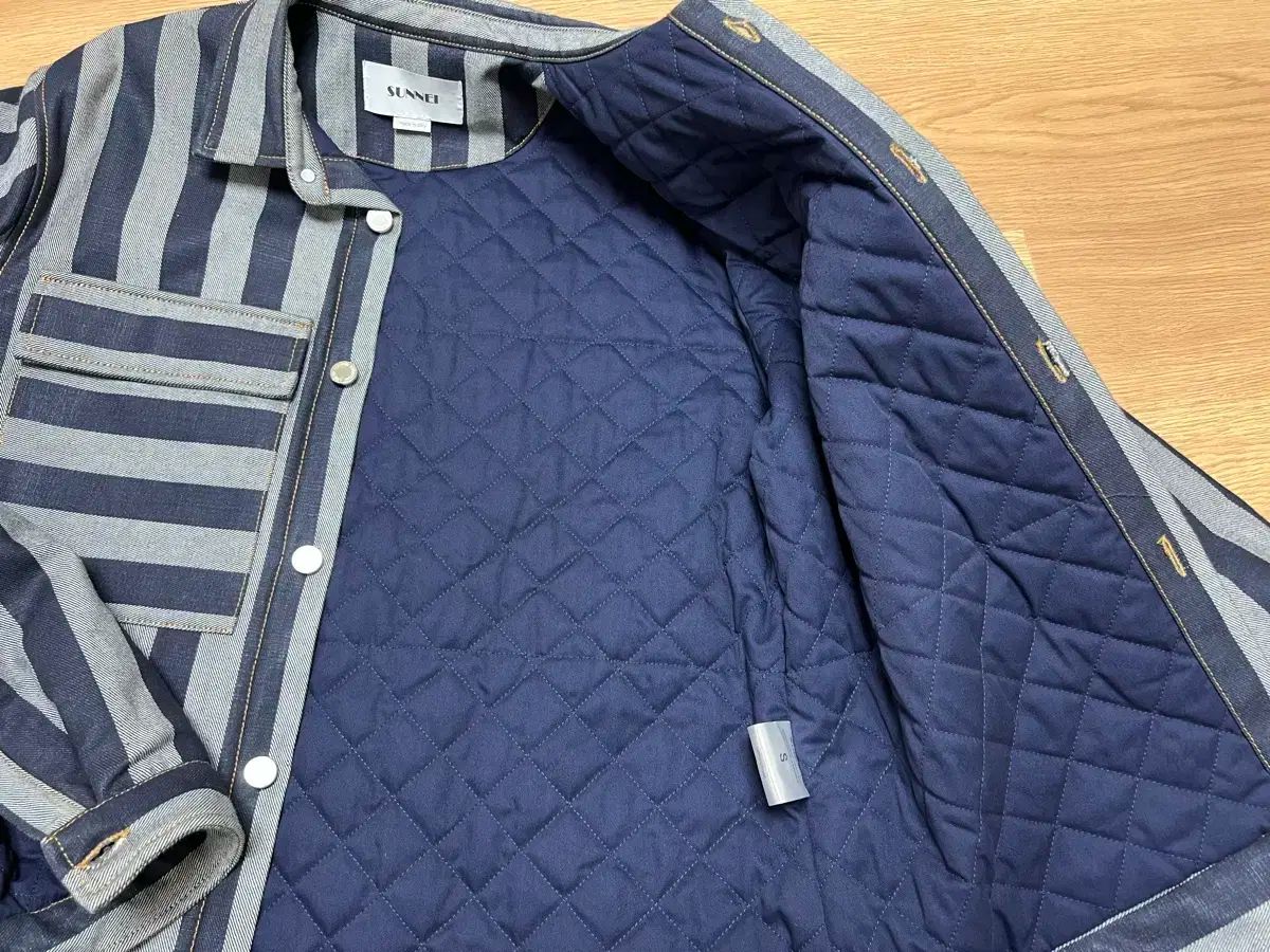 SUNNEI デニム パデッド ジャケット S
