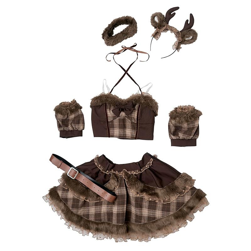 クリアストーン Clearstone リリカルパレット コスプレ ブラウニートナカイ レディース ブラウン 0