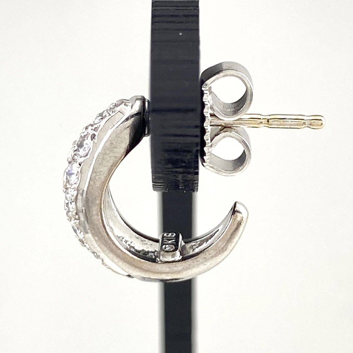 ミキモト メレダイヤ デザインピアス ピアス K 18 ダイヤモンド レディース