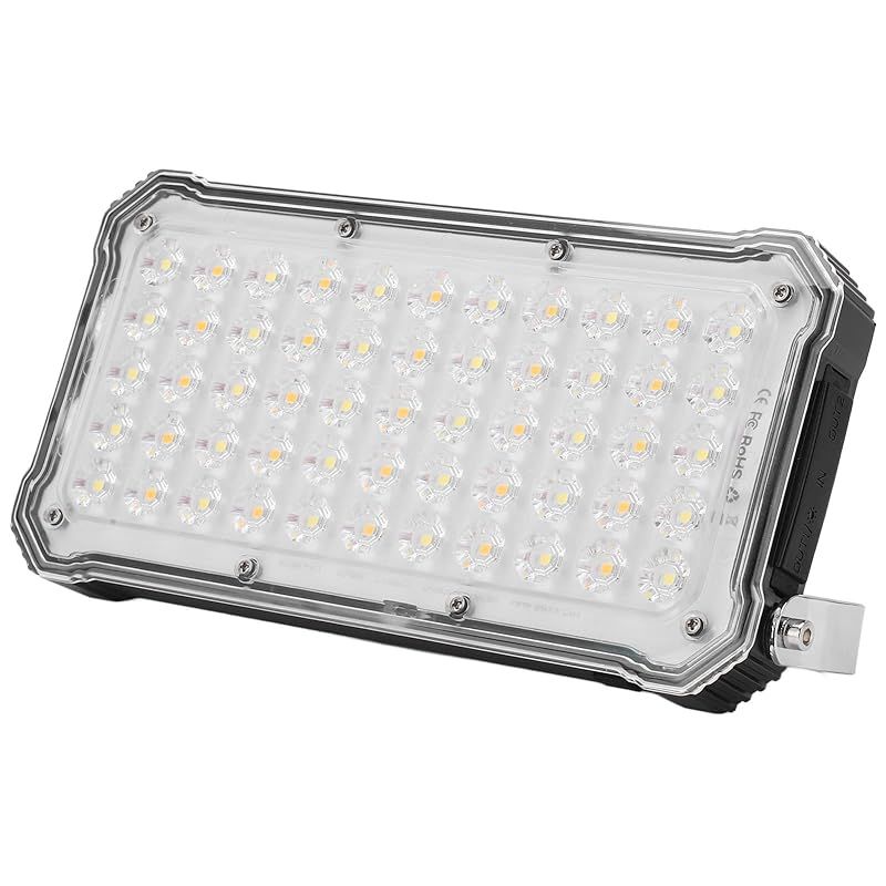 100W高速充電スマートキャンプライト 防水IP66大容量キャンプランプ 調整 な色温度ポータブルトラベルライト 緊急常夜灯