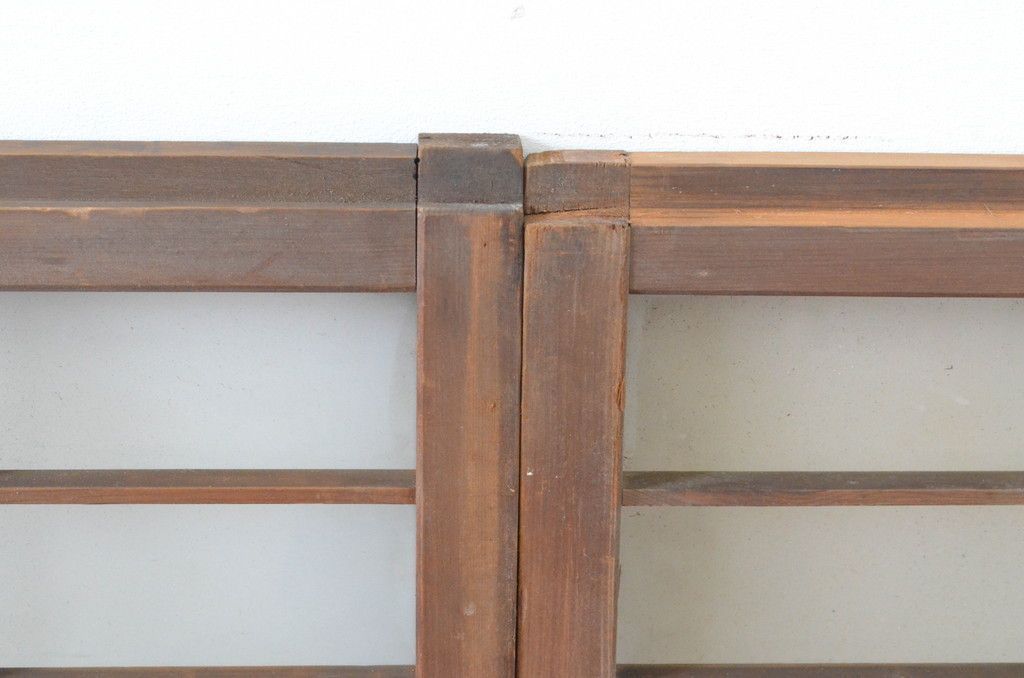 現状販売 小さなガラス窓4枚セット