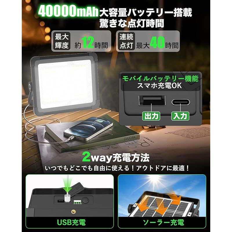 16時間連続点灯 便携式