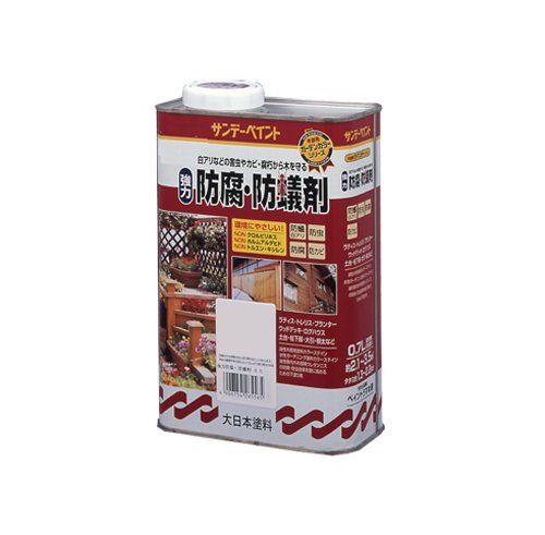 サンデーペイント 強力防腐 防蟻剤 0.7 L トウメイ