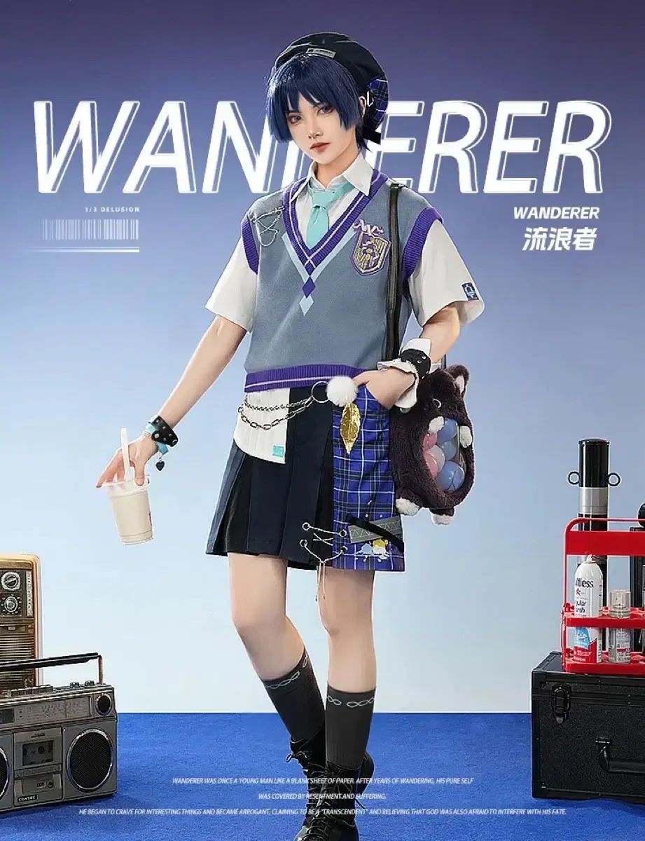 再入荷 삼망샵 原神 10 放浪者 コスプレ