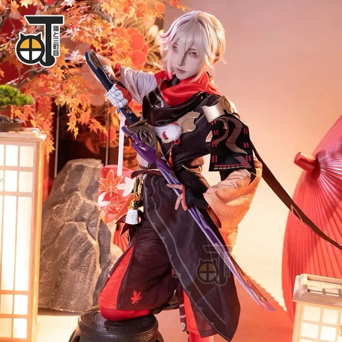 삼정목샵 原神 3 カズハ KAZUHA 中村 一葉 コスプレ