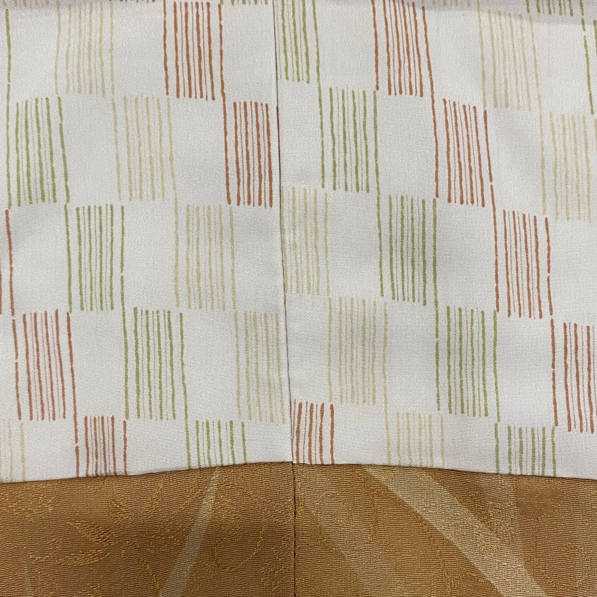 平和屋着物■極上　道中着　ロング丈　レース　変わり市松　逸品　未使用　DZAB1584kh5 平和屋着物□極上 道中着 ロング丈 レース 変わり市松 逸品 未使用