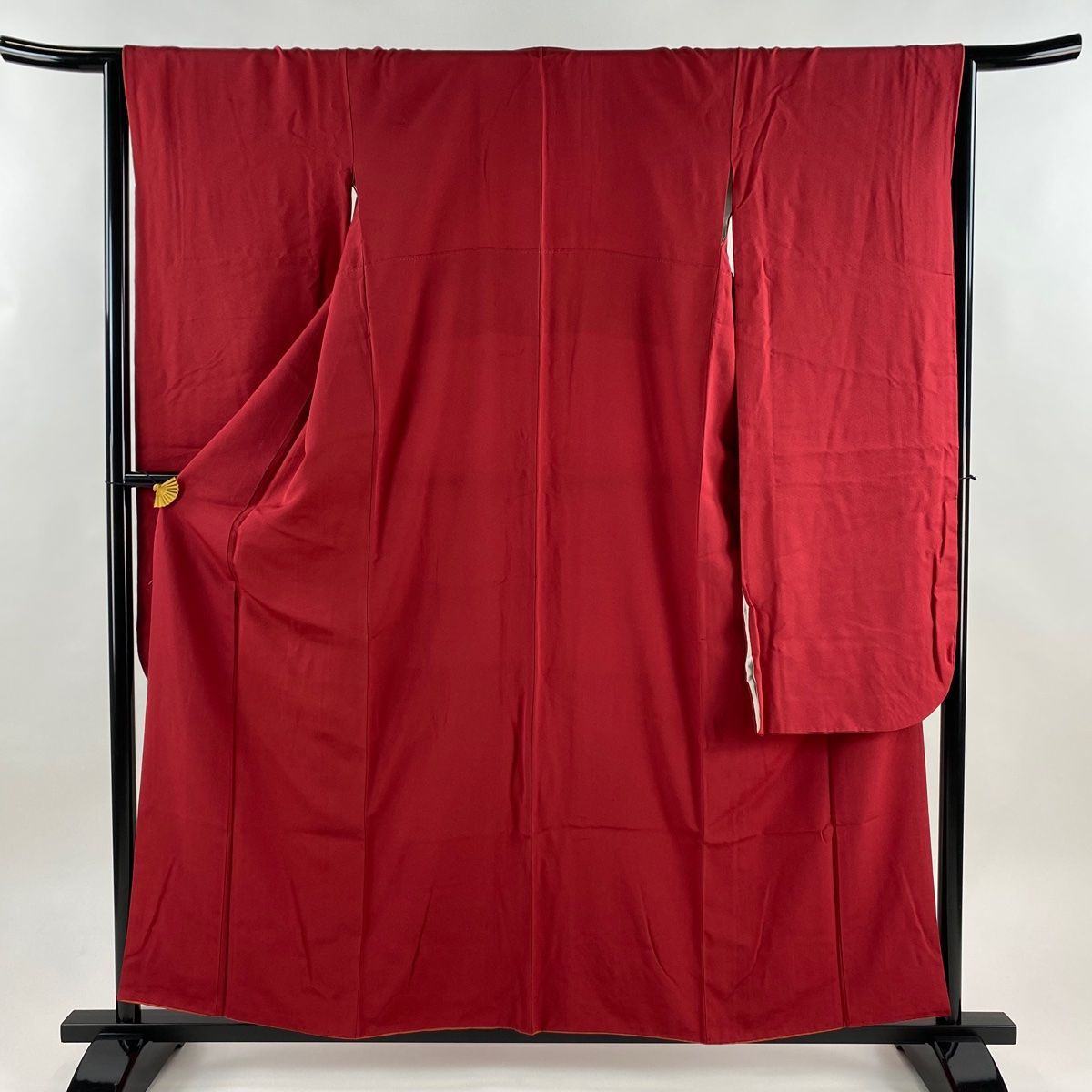 振袖 身丈157.5 cm 裄丈65 M 袷 赤 正絹