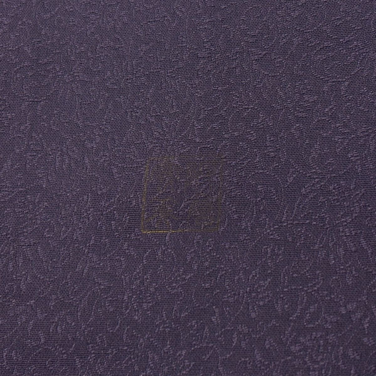  付下げ 身丈163 cm 裄丈66 5 M 袷 落款 華文 霞 金彩 濃紫 正絹 訪問着 付け下げ 着物