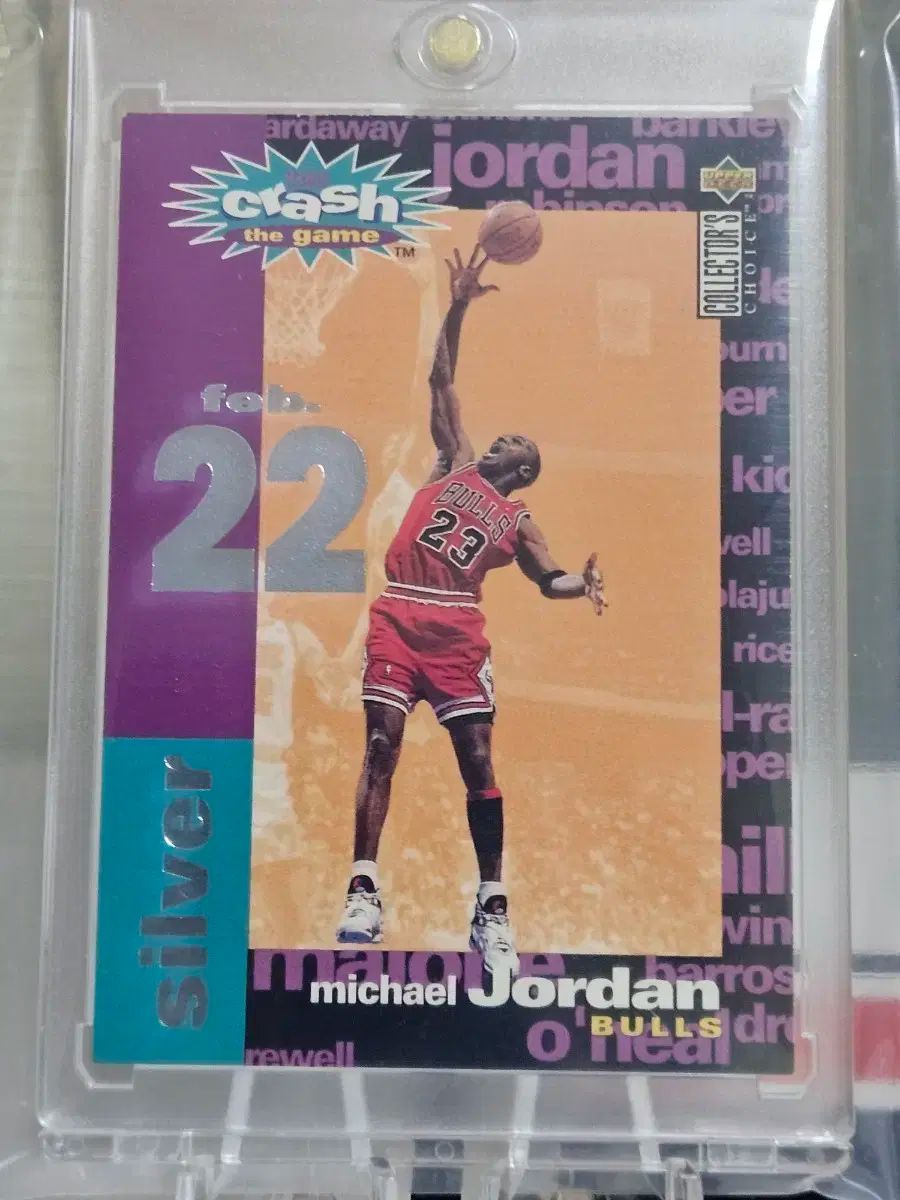 マイケル ジョーダン クラッシュ カード シルバー