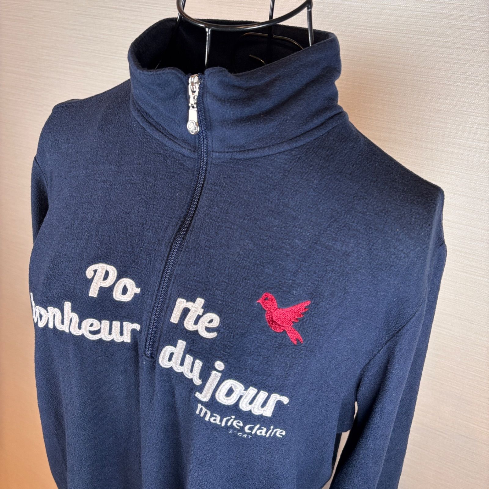 marie claire sport マリクレールスポーツ ゴルフ ハーフジップ マリ