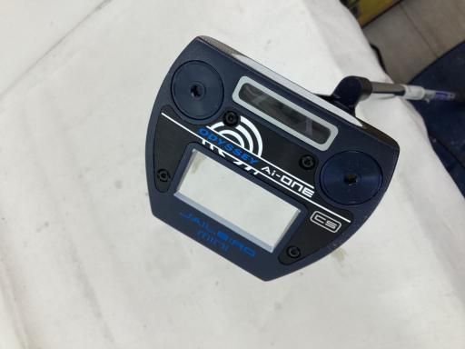 【中古】 オデッセイ Ai-ONE TRI-BEAM JAILBIRD MINI CS 34インチ パター PT STROKE LAB 90 スチール (フレックスその他) メンズ 男性用 右利き 右用 Cランク ゴルフクラブ