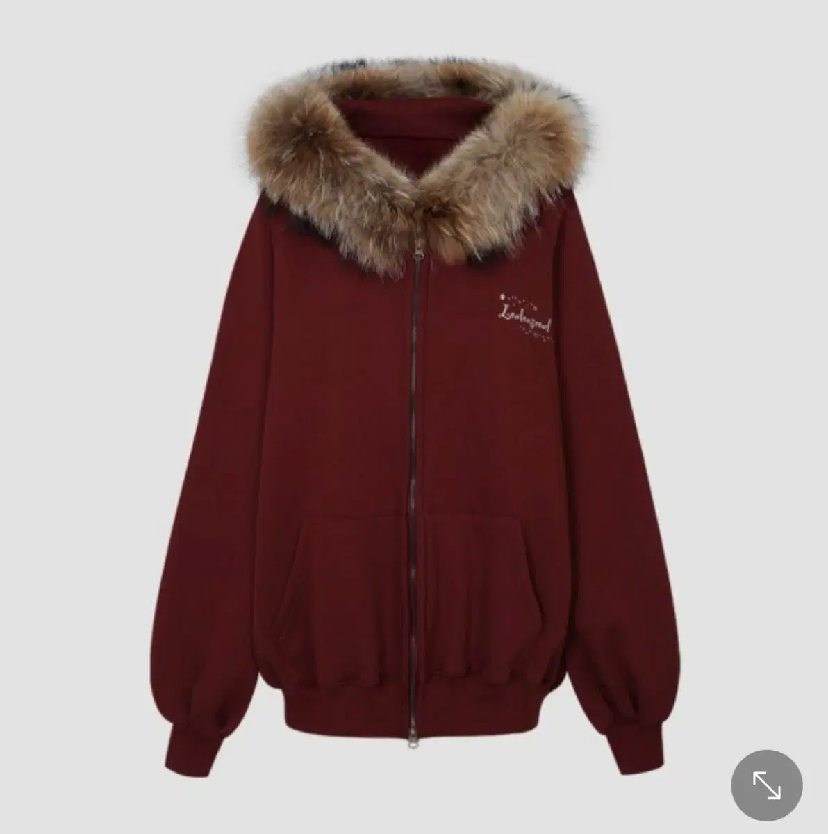 ルルソウル ファー フーディー ジップアップ