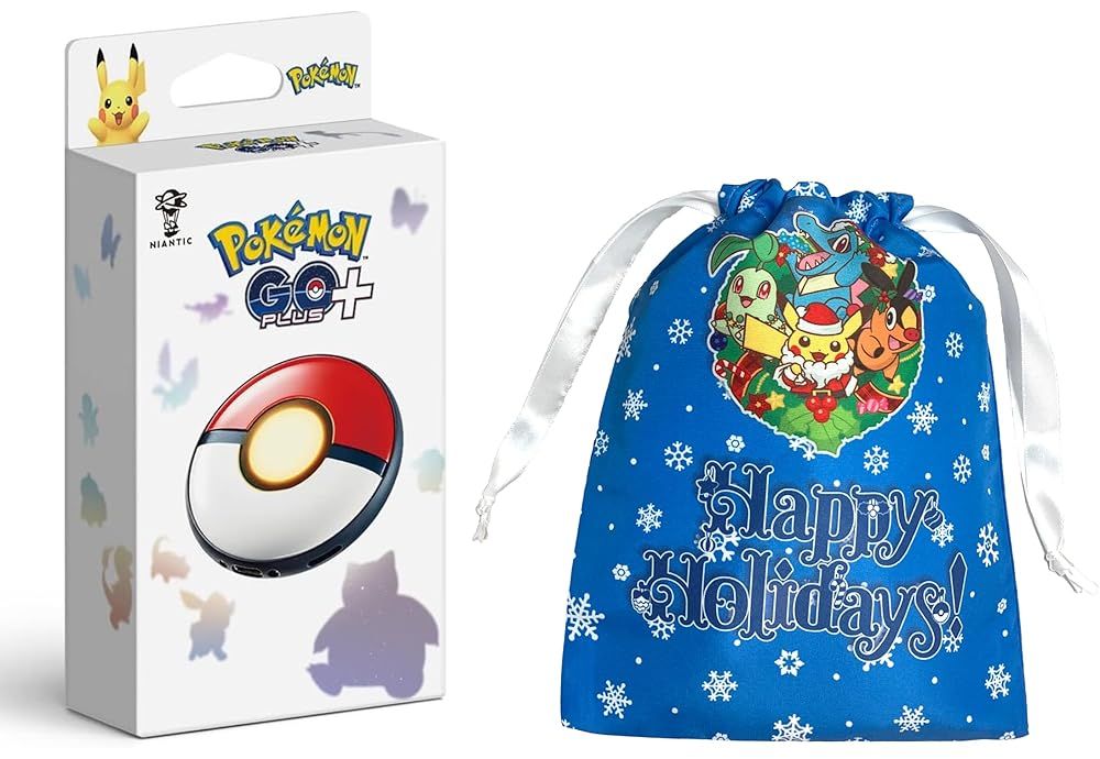 Pokemon GO Plus ポケモン ゴー プラスプラス 特典 2025ホリデーギフト巾着 同梱