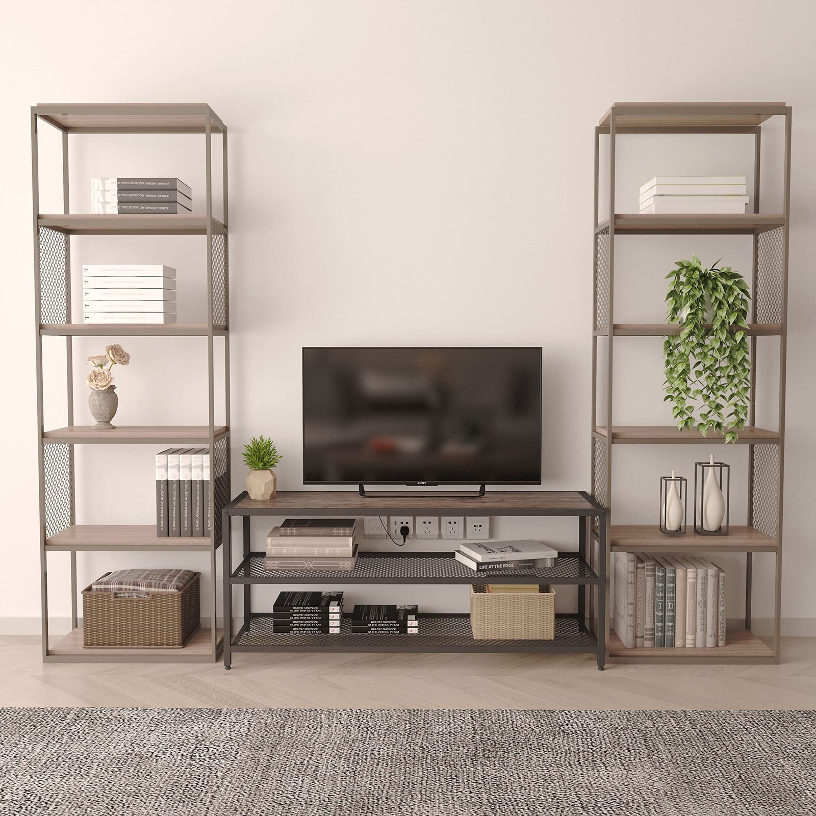 テレビ台 40インチ テレビボード幅120 奥行40 高さ50cm ローボード 収納つき 木目調 テレビラック tv台 おしゃれ オープンラック WWW_OPDRERGINERDOGAN_COM