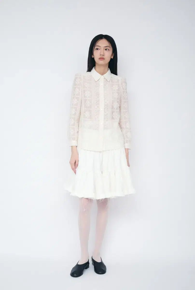 COSMOSS コスモス FLORAL BALLERINA SKIRT スカート