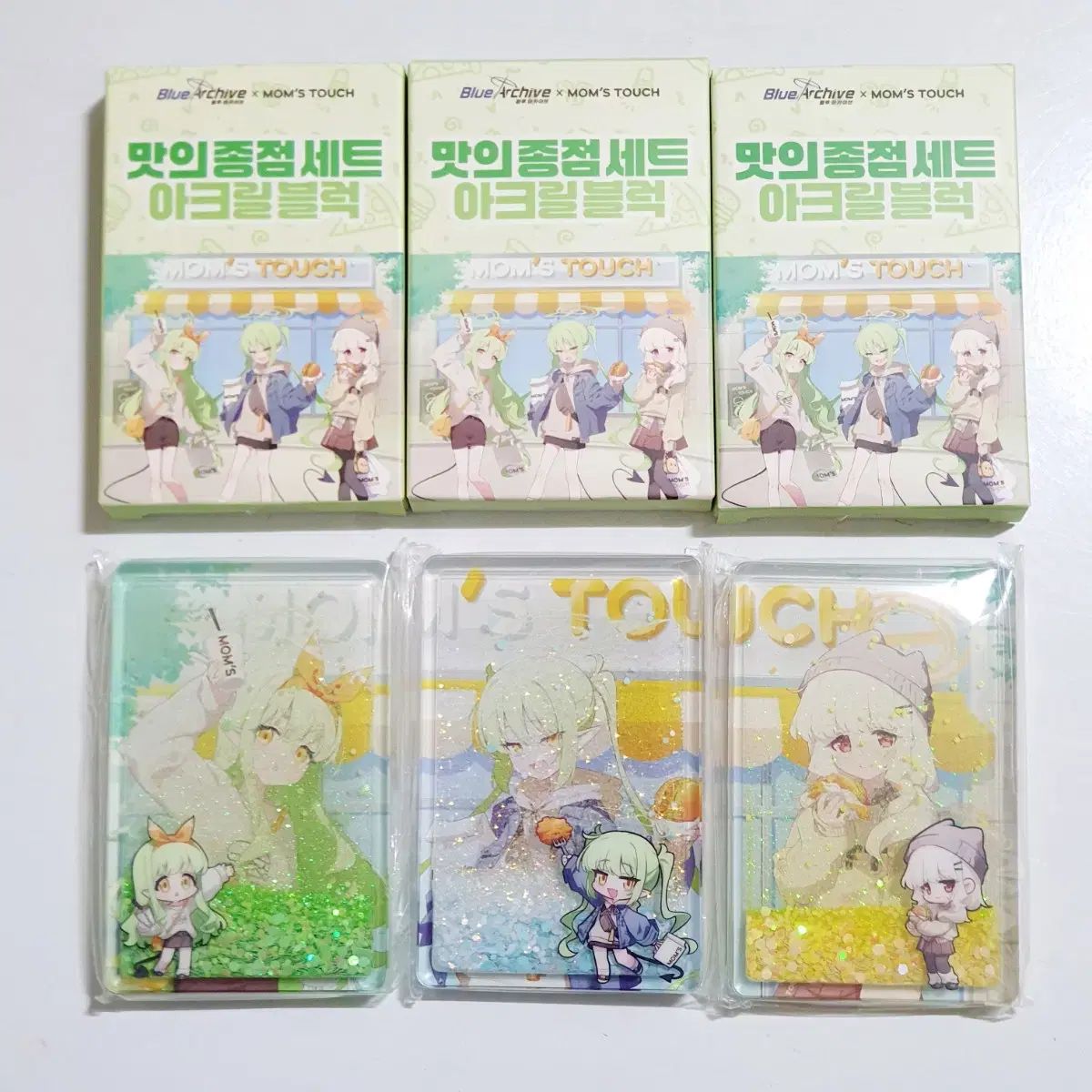 韓国限定】ブルーアーカイブ マムズタッチコラボ アクリルスタンド
