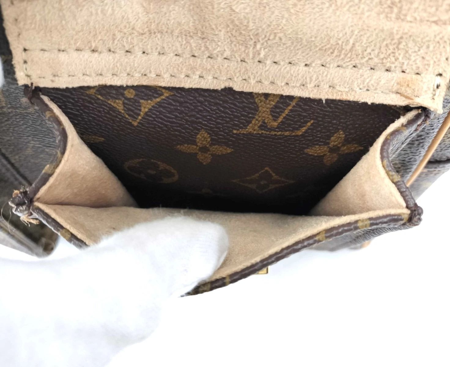 本物】ルイ ヴィトン マンハッタン PM M40026 モノグラム LOUIS