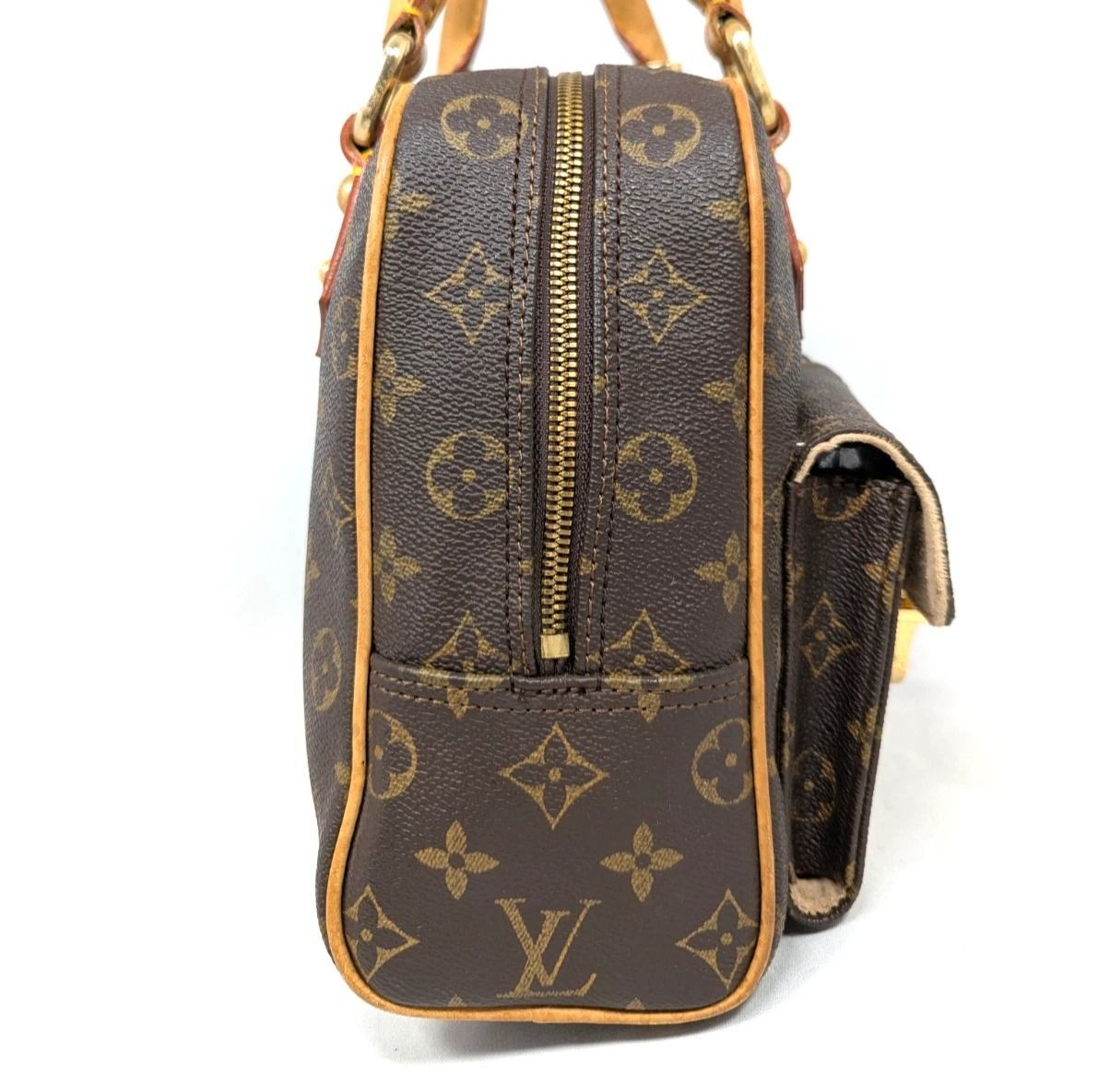 本物】ルイ ヴィトン マンハッタン PM M40026 モノグラム LOUIS