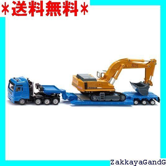ジク SIKU MAN セミトレーラー リープヘル パワーショベル積載 1 87 SK 1847 10