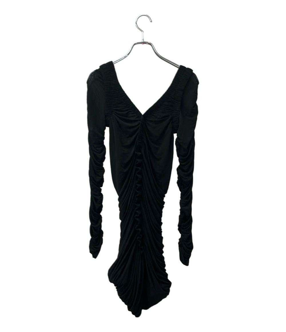 アレキサンダーワン 長袖ワンピース ルシュドロングスリーブミニドレス レディース SIZE M Alexander Wang