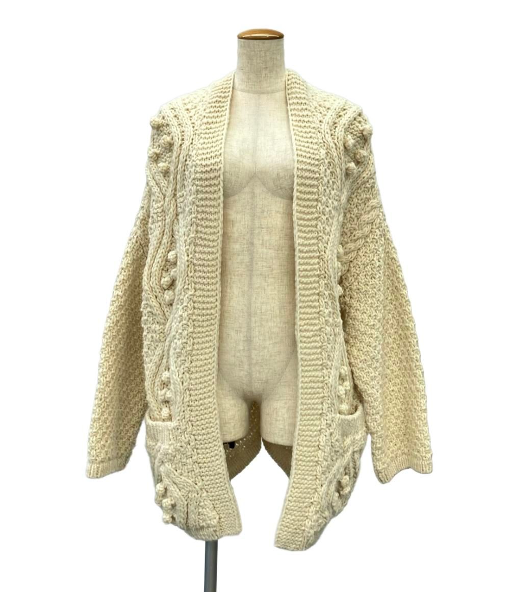 ネストローブ 長袖カーディガン 01234-1000 レディース SIZE F M nest Robe