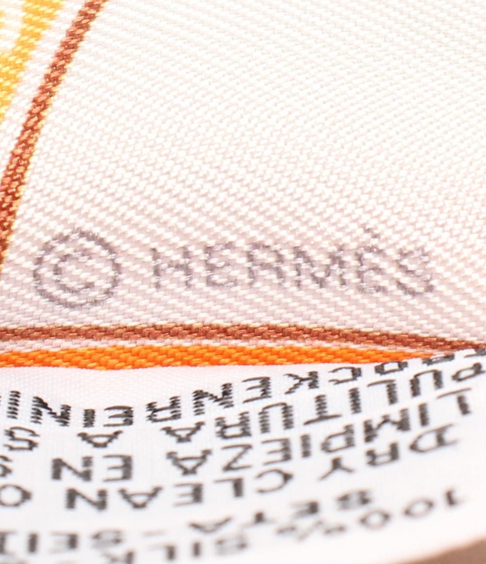 HERMES ツイリー ファニー・アイスクリーム スカーフ シルク ベージュ エルメス ツイリー Funny Ice Cream ファニー アイスクリーム スカーフ
