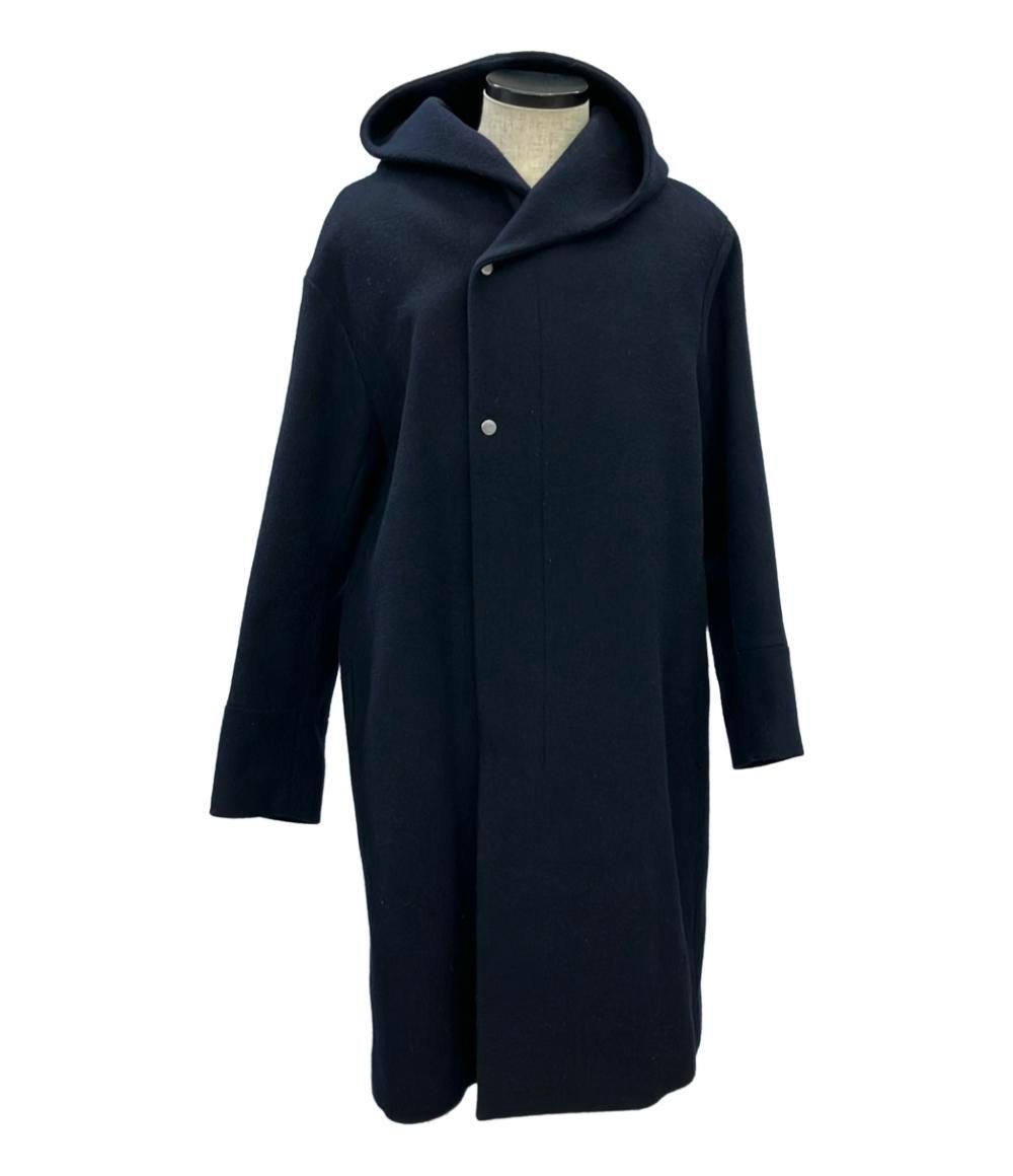 ステュディオス メルトンオーバーフードコート ジップアップ 108451003 メンズ SIZE 2 L STUDIOUS