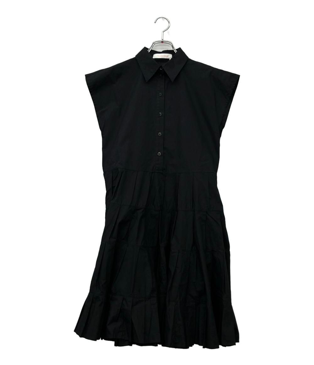 シーバイクロエ 半袖ワンピース コットン ギャザー コットンアンブレラドレス CHS20URO2102000134 レディース SIZE 34 XS SEE BY CHLOE