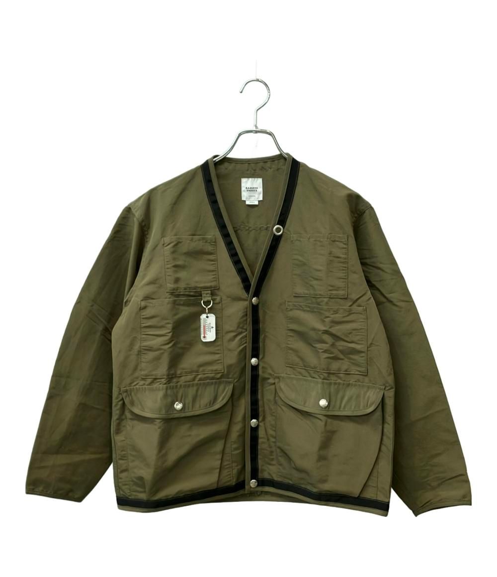 バンブーシュート ジャケット × Mountain Research オリーブ HIKING JACKET M210102 メンズ SIZE SMALL S Bamboo Shoots