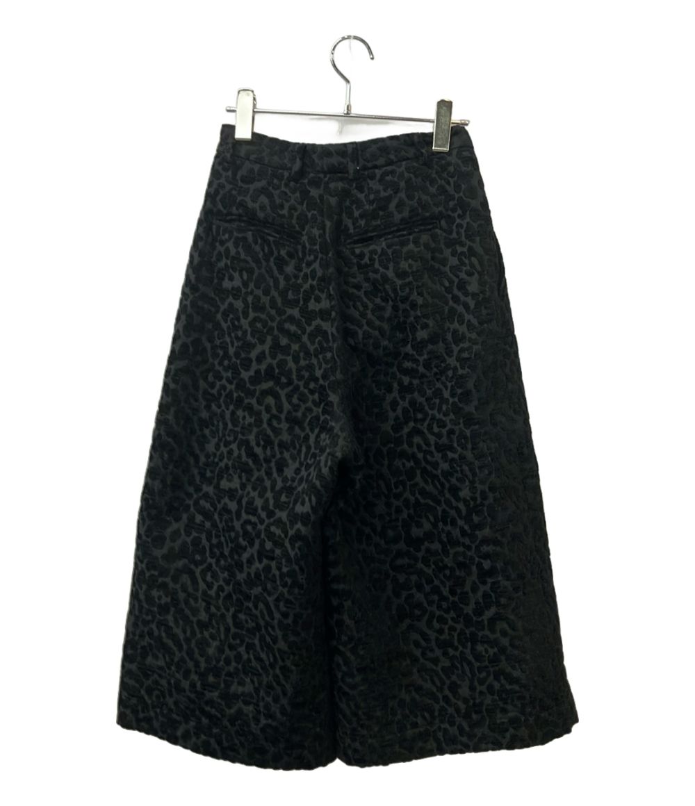 アロー レオパードジャガードパンツ PANTALON AMARI 22AW レディース SIZE 0 XS aLORS