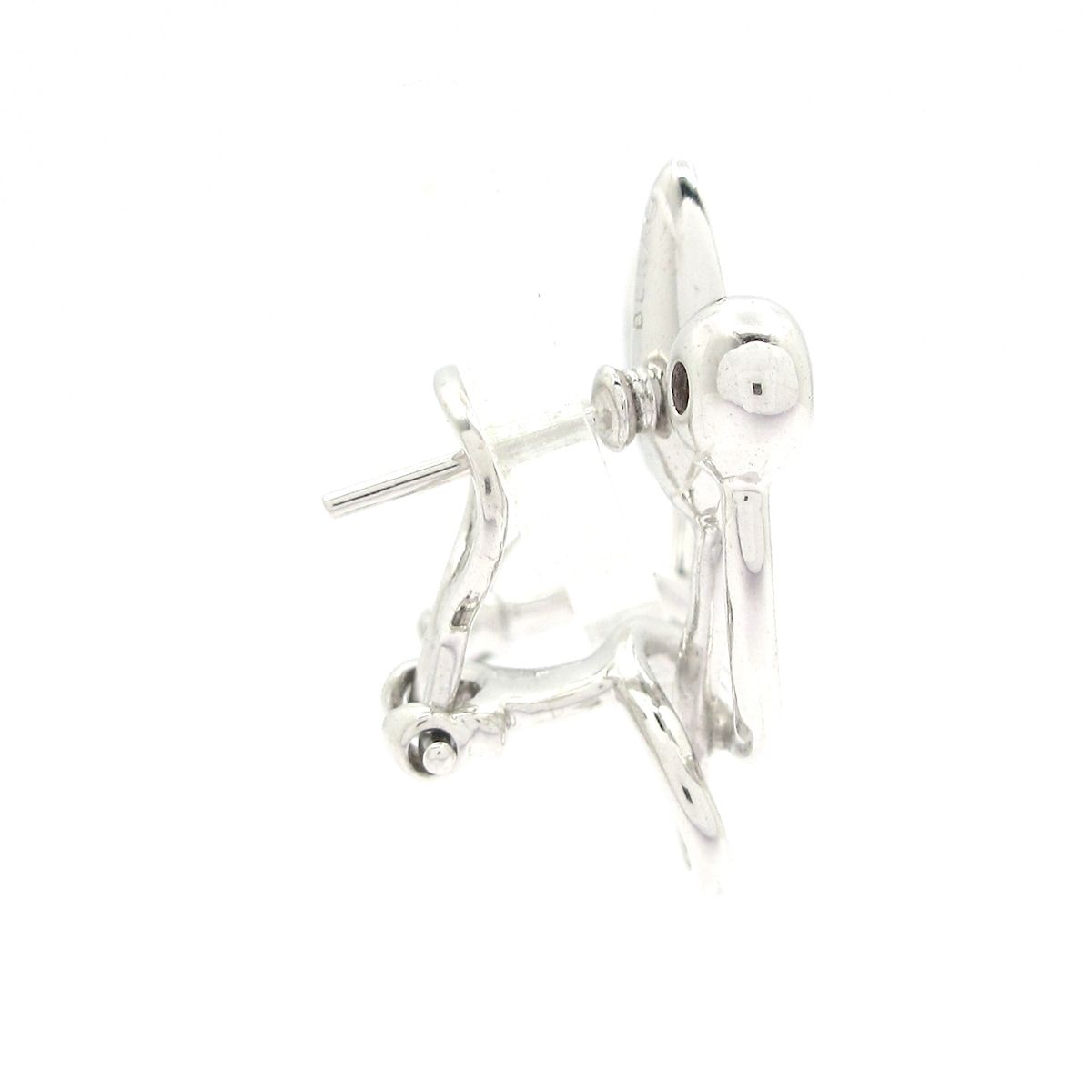 JOAQUIN BERAO(ホアキンベラオ) ピアス美品 - K18WG×ダイヤモンド 2P