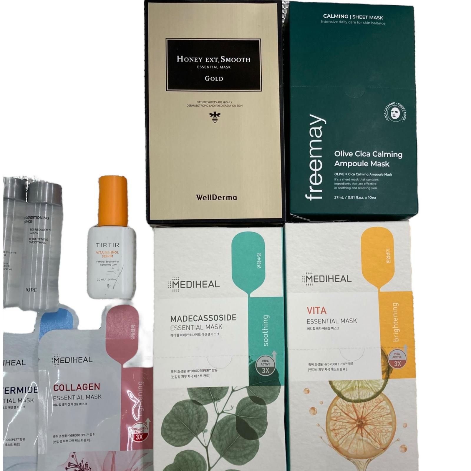 186000 韓国フェイスマスク ヘアパック他 WellDerma Freemay IPOE 33点