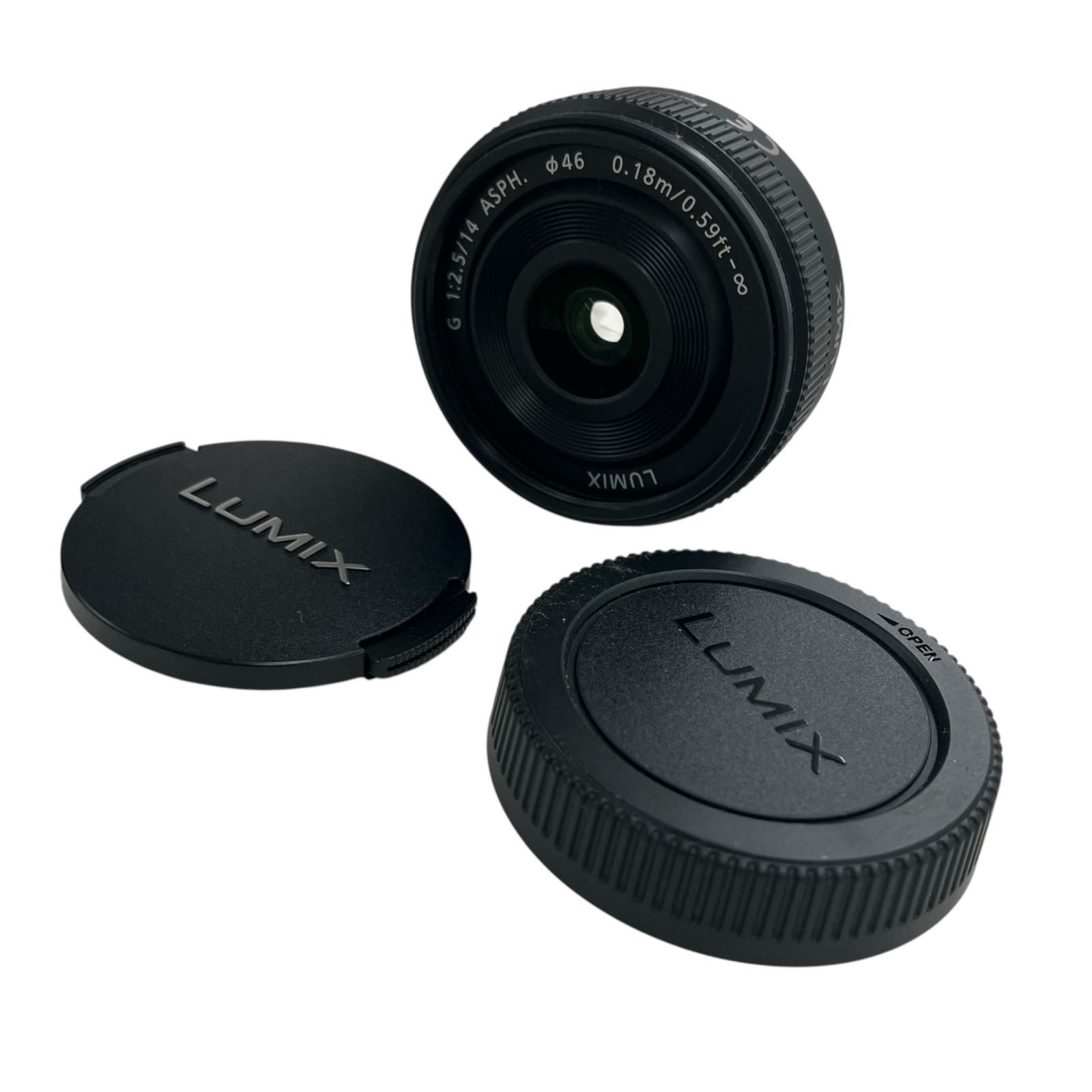 186000 動作未 Panasonic パナソニック 単焦点レンズ LUMIX 14mm f 2.5