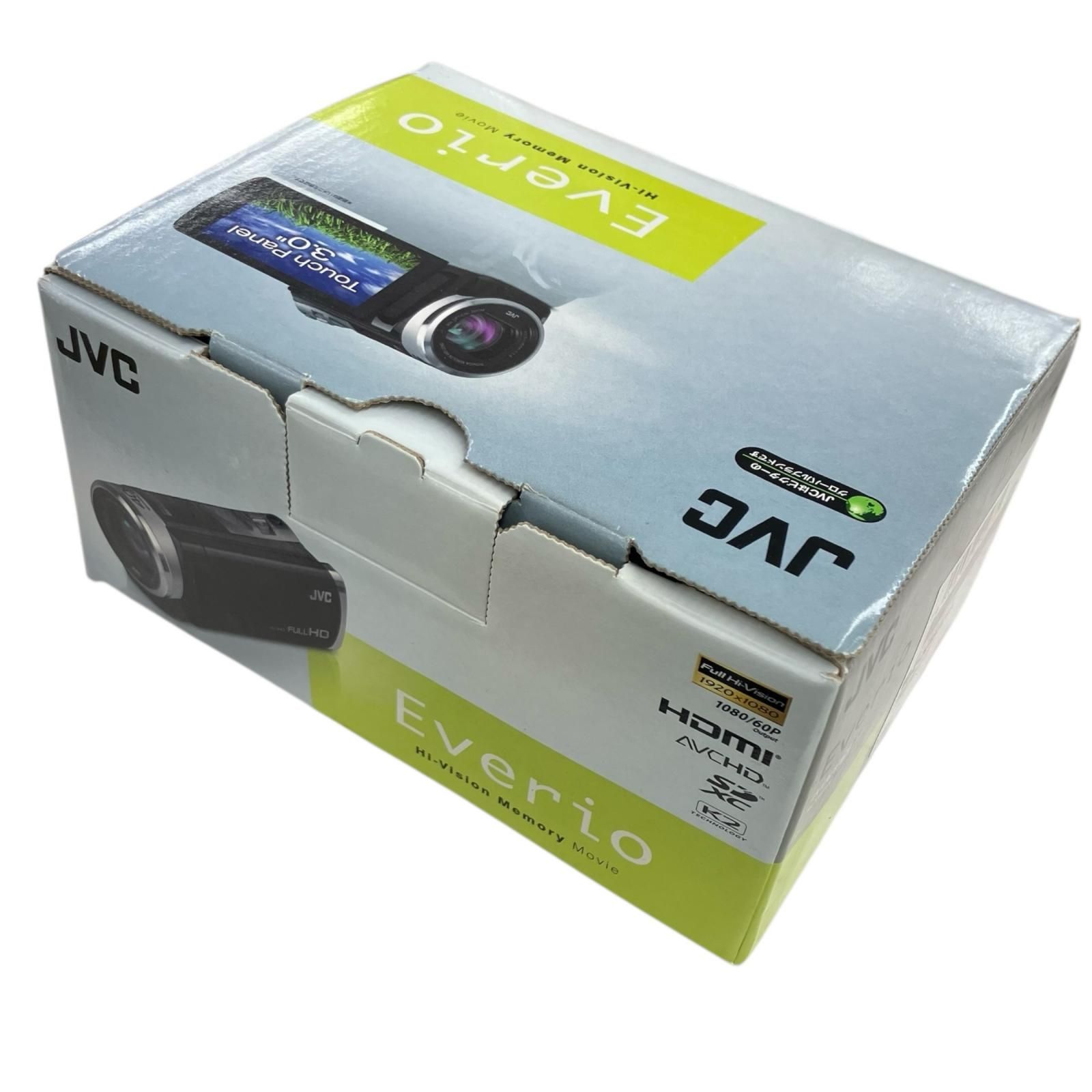 186000 現状品 JVC ビデオカメラ Everio GZ-HM33-S シルバー - メルカリ