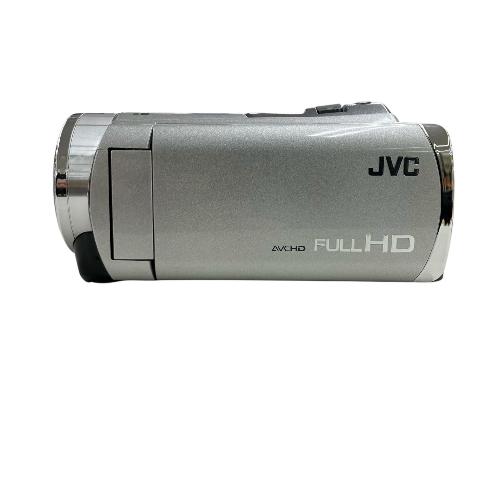 186000 現状品 JVC ビデオカメラ Everio GZ-HM33-S シルバー - メルカリ