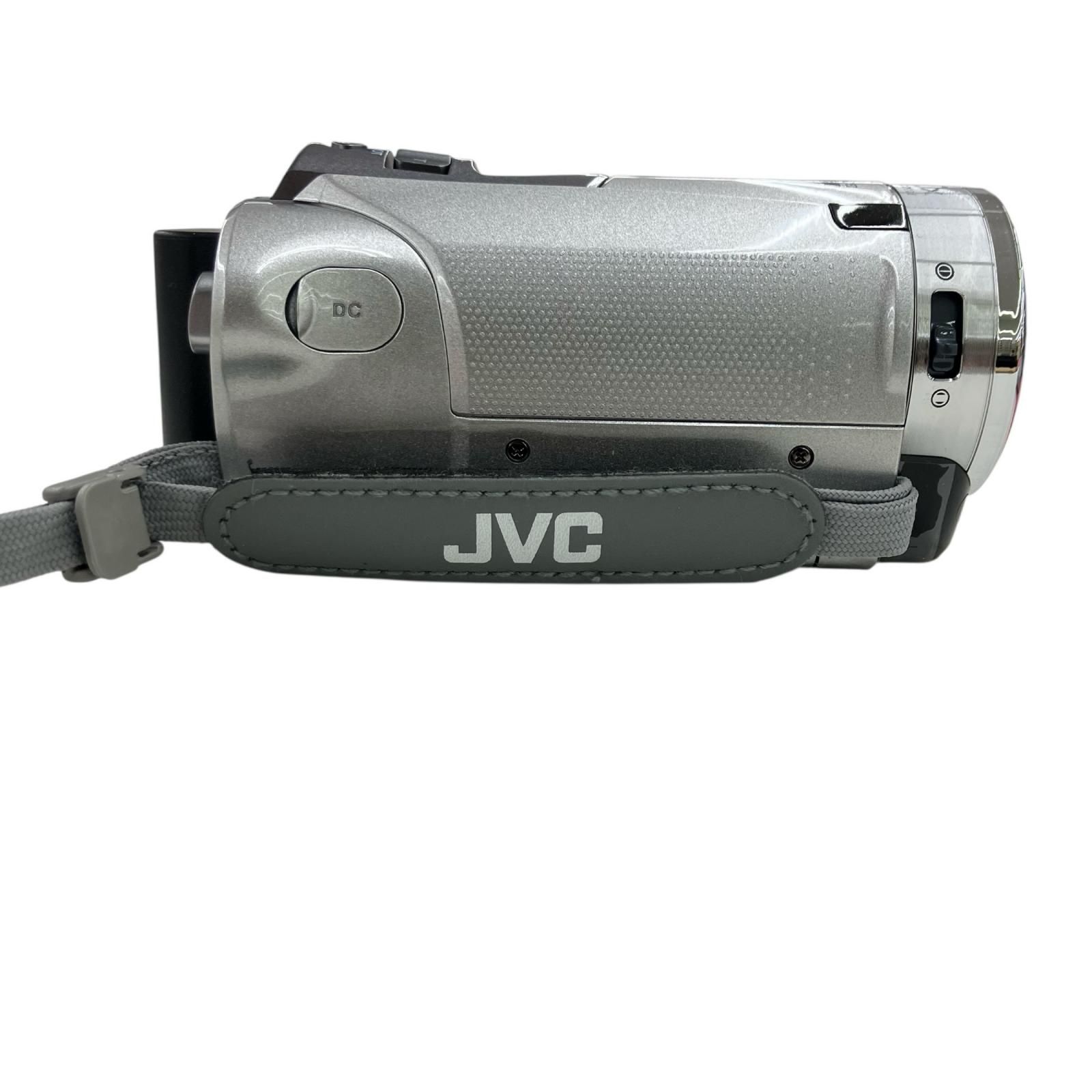 186000 現状品 JVC ビデオカメラ Everio GZ-HM33-S シルバー - メルカリ