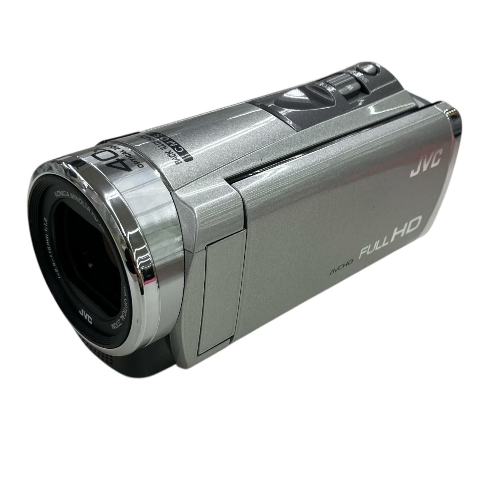 ⭐️美品⭐️JVCケンウッド エブリオ GZ-HM33-S 動作確認済み シルバー 186000 現状品 JVC ビデオカメラ Everio GZ-HM33-S シルバー - メルカリ