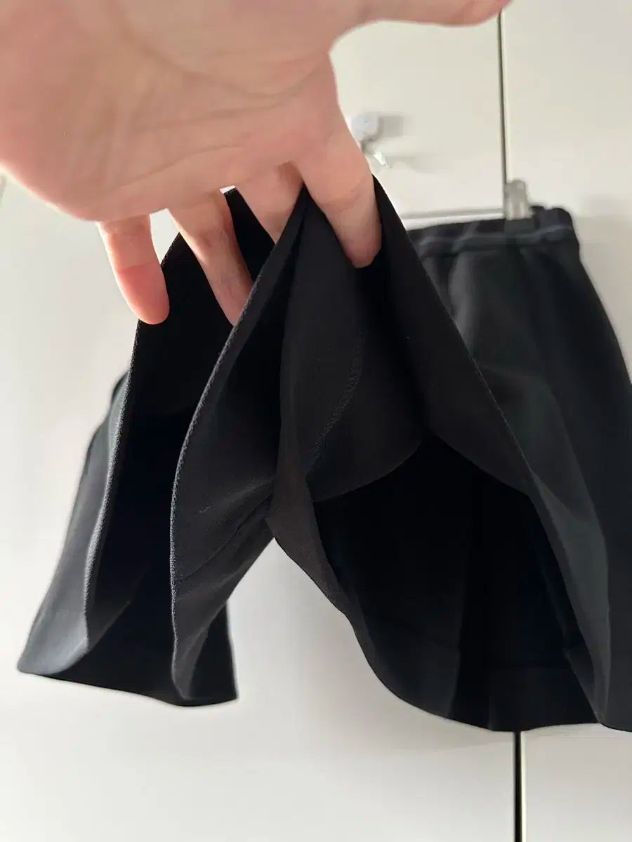 プリーツスカート ハーフパンツ