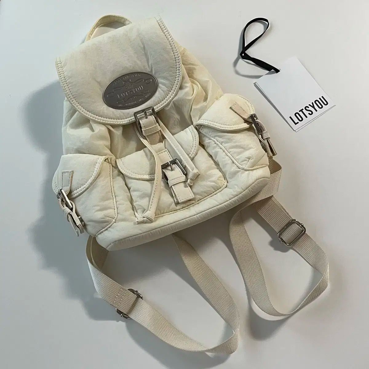 当日発送 LOTSYOU ノスタルジア CHUU アイボリー バックパック