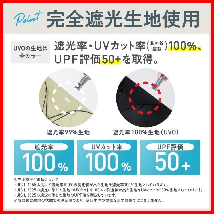 バンブー 2way 長傘としても使える レディース 親骨50cm おしゃれ 遮光率&UVカット率 UPF50 遮熱 晴雨兼用 ブルーグレー フリル UVO2F-012 UVO ウーボ 折りたたみ傘 2段 最強の日傘 Wpc