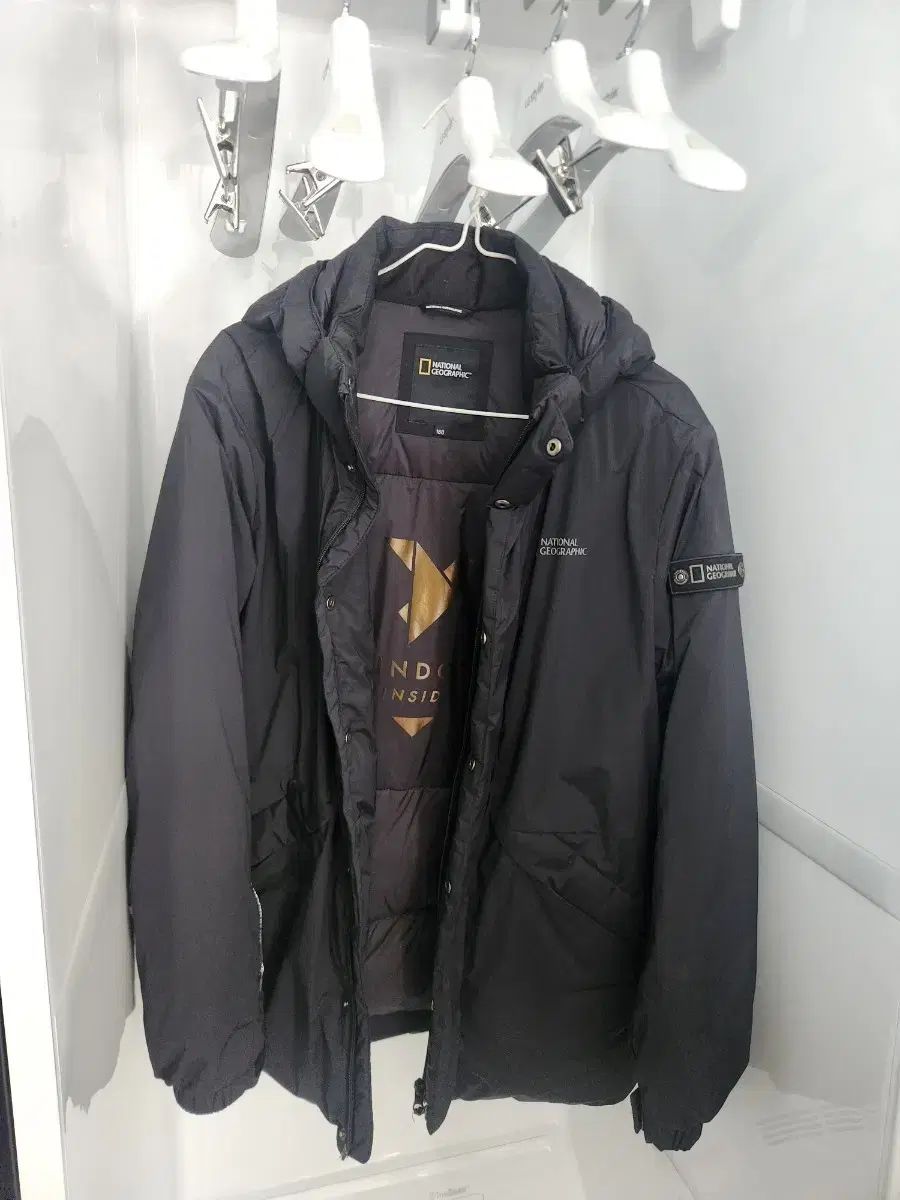 ナショナルジオグラフィック ブラック ダウン 160 サイズ