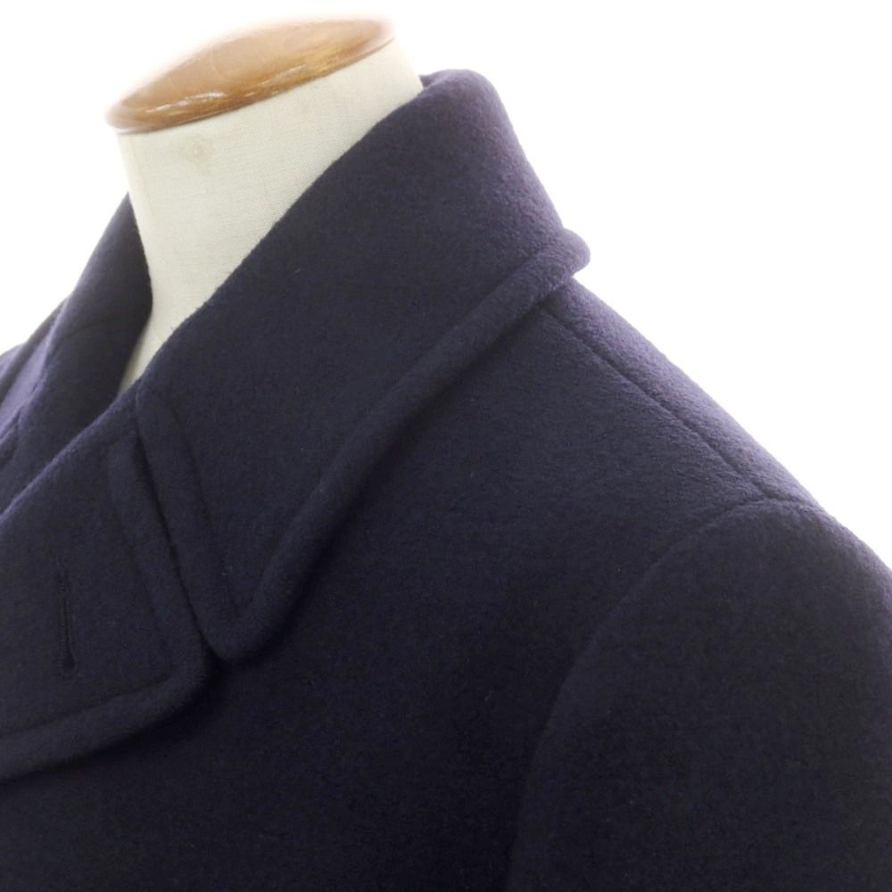 チルコロ1901 CIRCOLO 1901 ウール ピーコート ネイビー サイズ48 メンズ