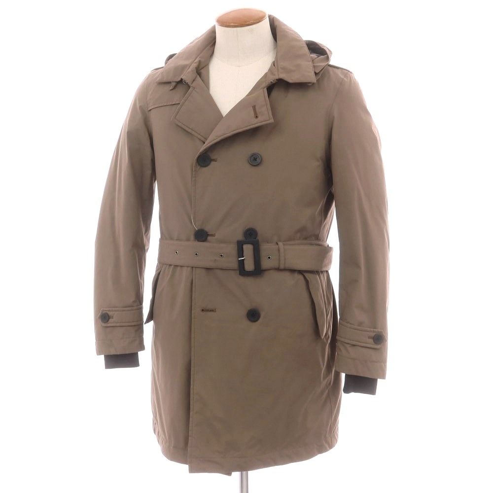 【中古】ヘルノ Herno Laminar GORE-TEX ダブルブレスト ダウンコート ブラウン【サイズ46】【メンズ】 - メルカリ