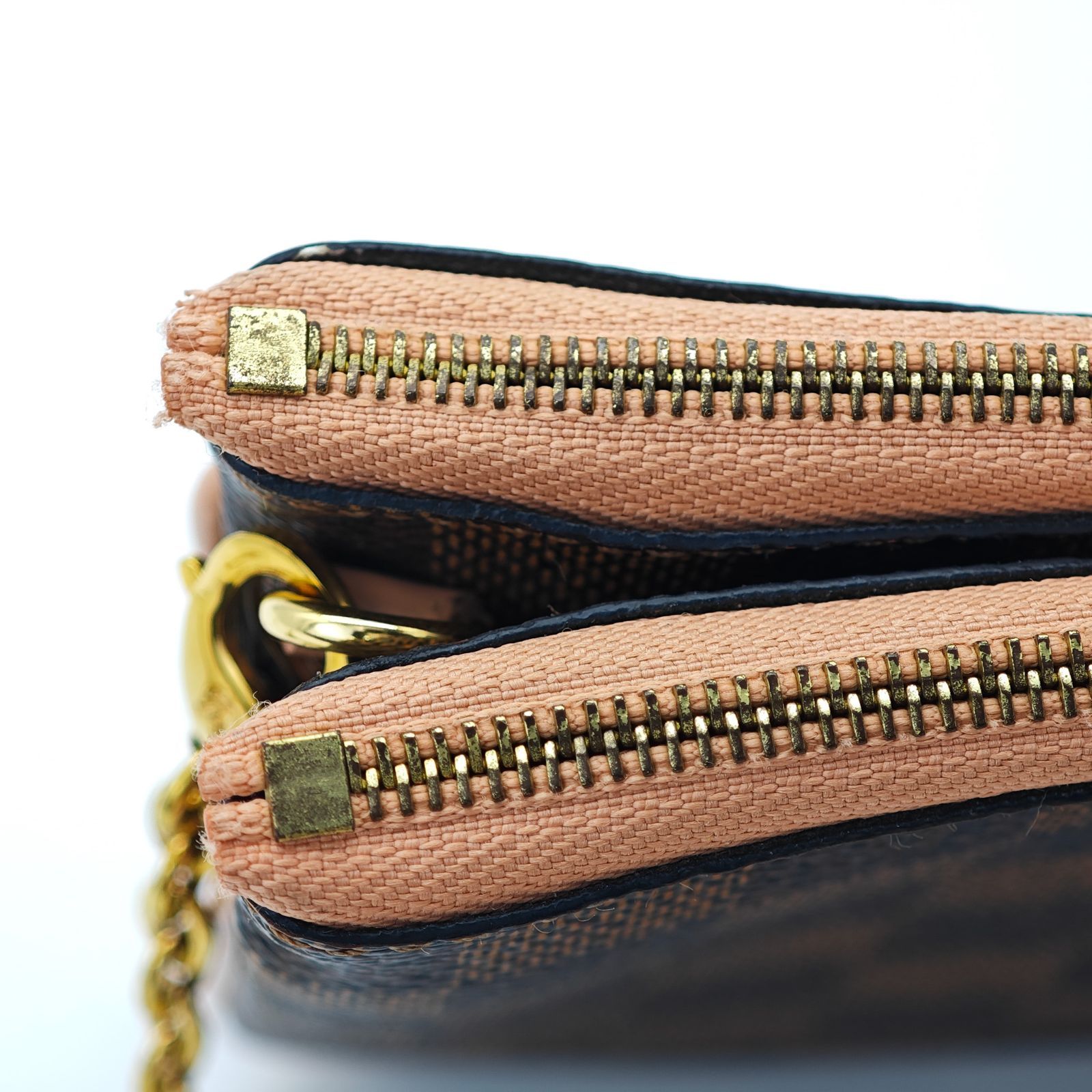  LOUIS VUITTON ダミエ ドゥーブル N 60254 バッグ ショルダーバッグ 薄型 レディース メンズ 保存袋 ショルダーバッグ ショルダーバッグ