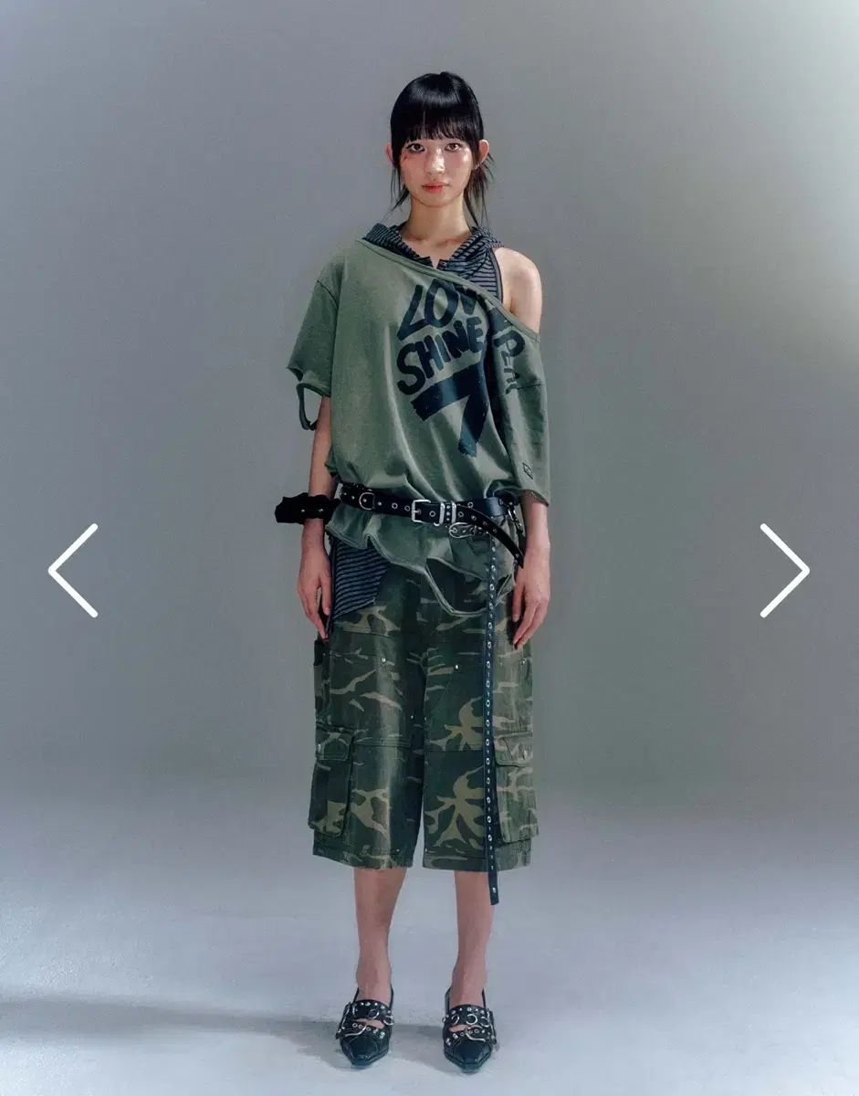 ベイコン ト アーカイブ MOKSHA BERMUDA PANTS CAMO Sサイズ