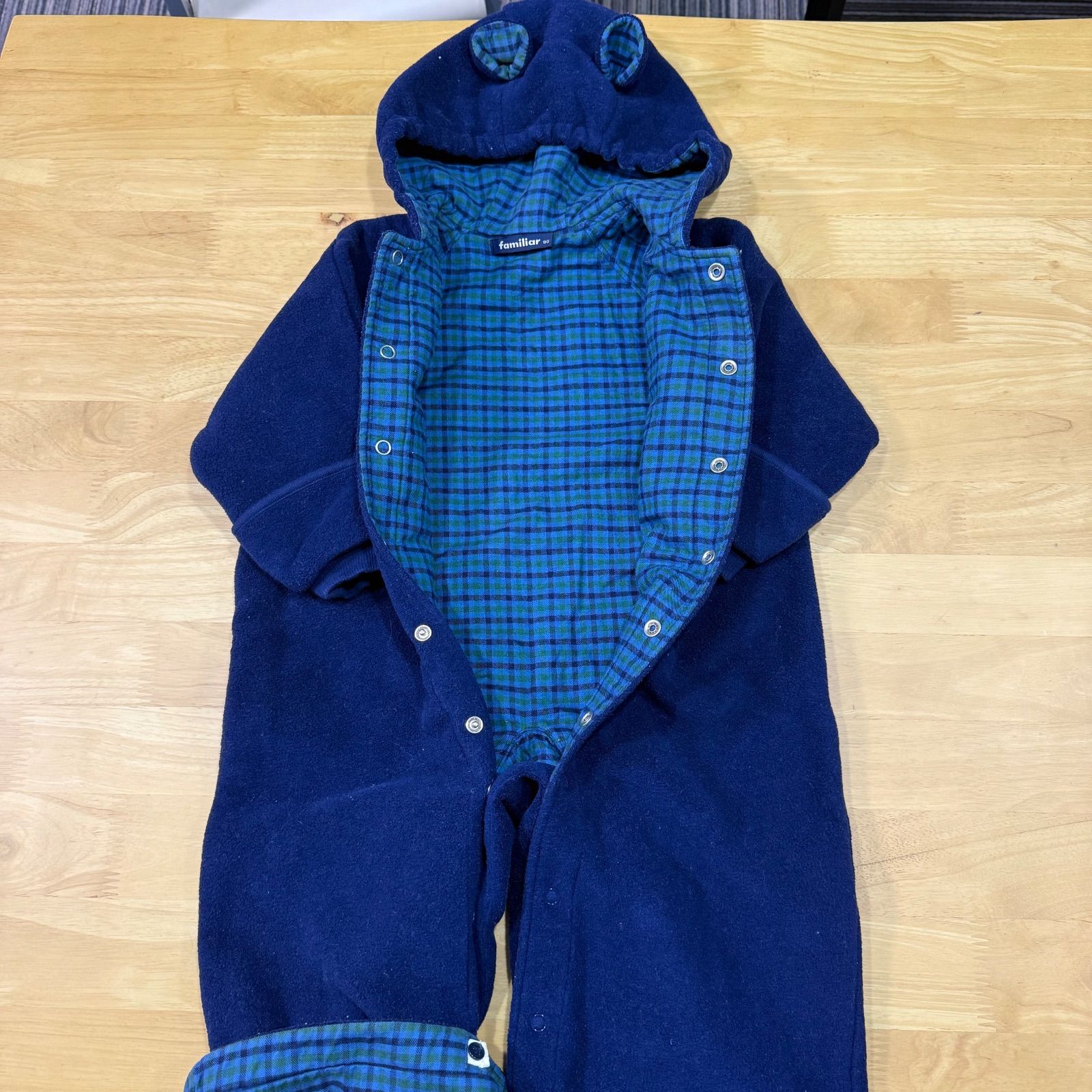 ファミリア現行品 ジャンプスーツ 70cm ファミリア ジャンプスーツ