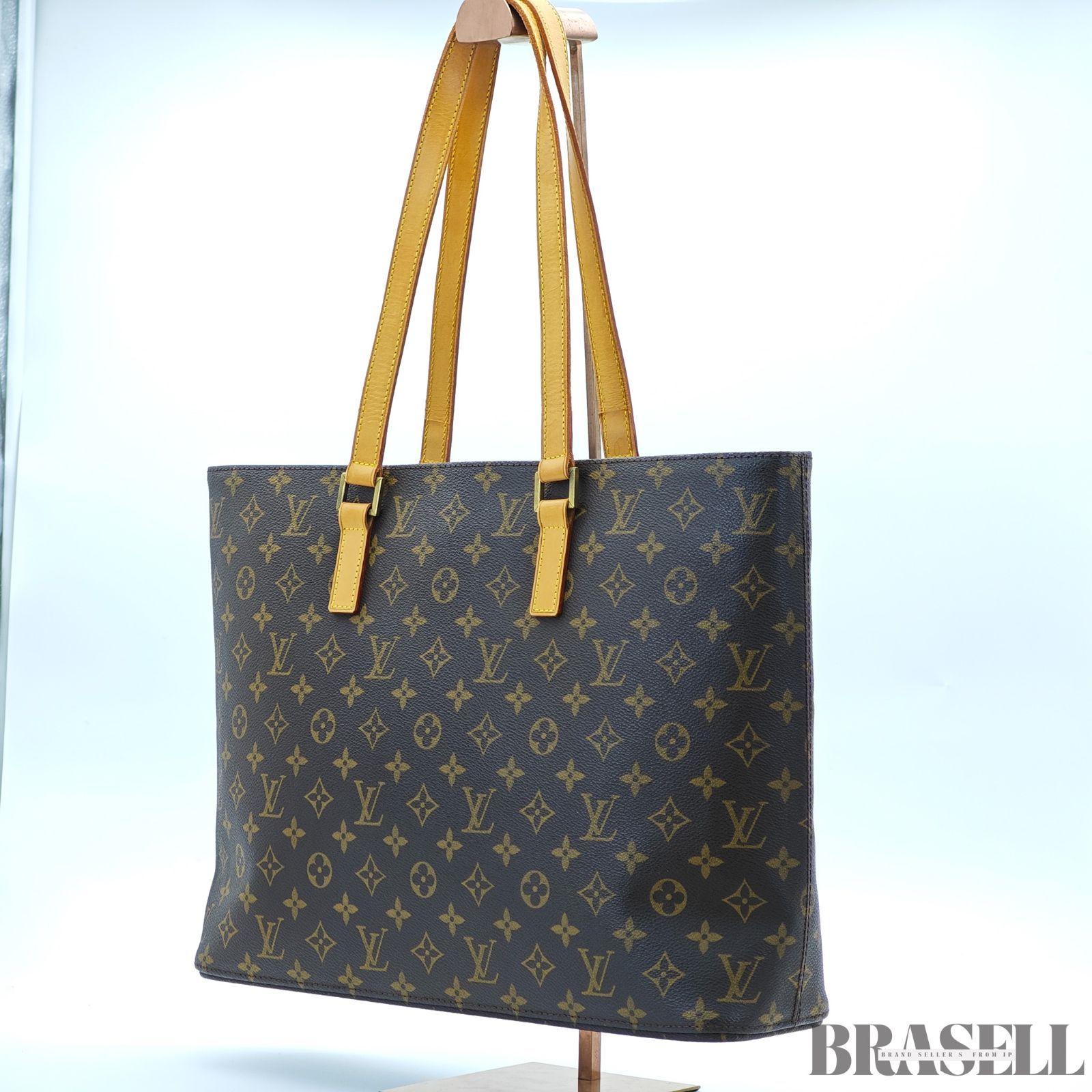 LOUIS VUITTON ルコ M51155 バッグ トートバッグ 大容量 通勤 ブラウン レディース